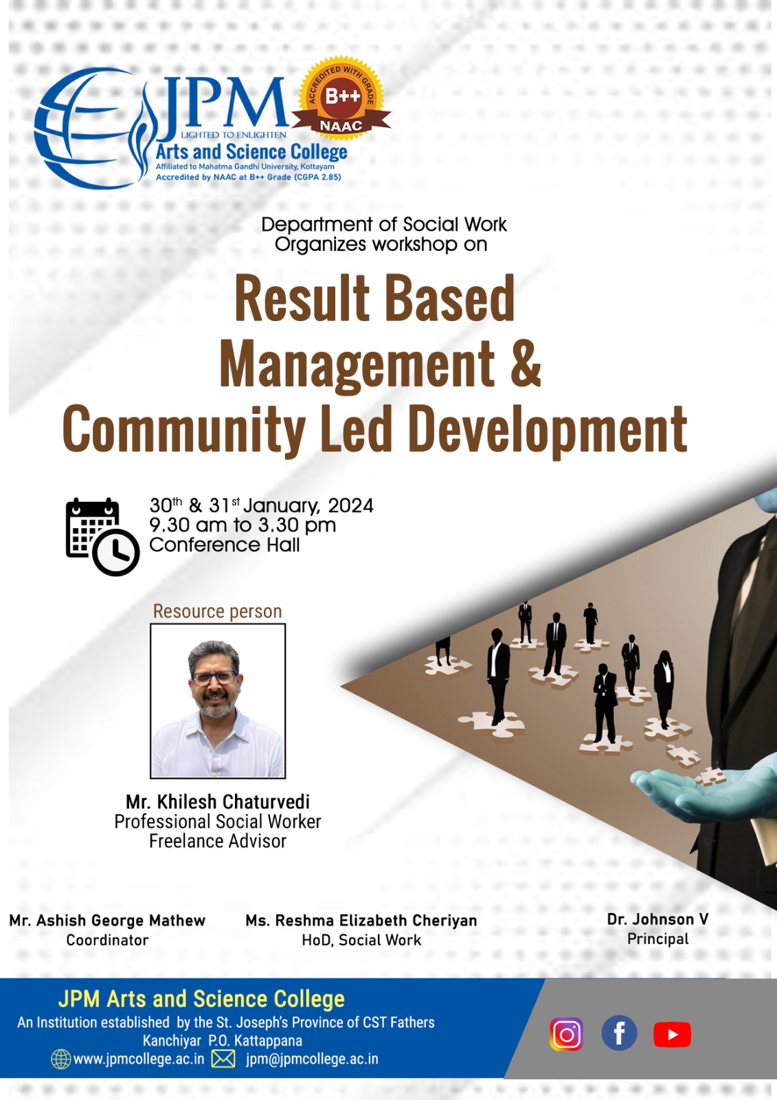 Result Based Management & Community Led Development